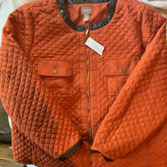Chico's Jackets & Coats Chicos Woman Quilted Jacket Poshmark